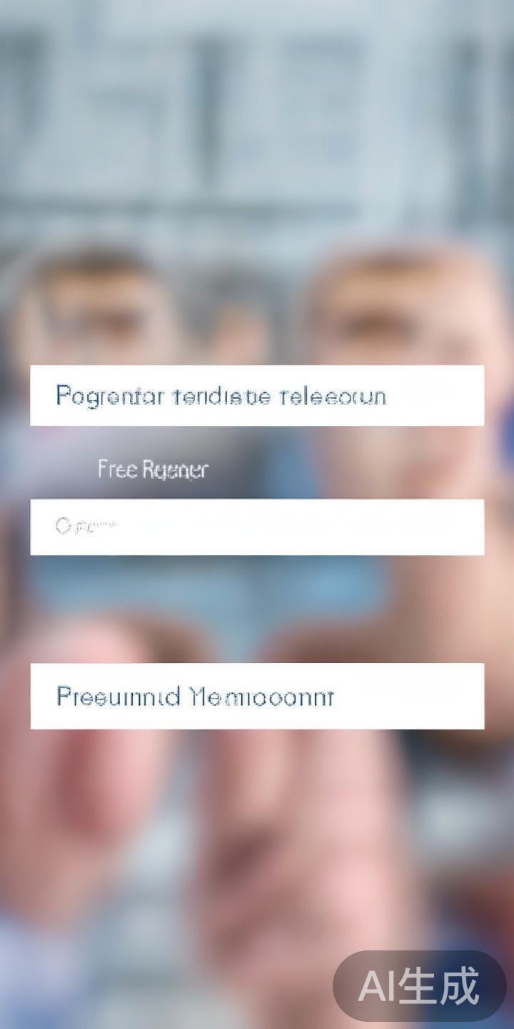 打开平台后，通常在首页显著位置会有“注册”或“免费